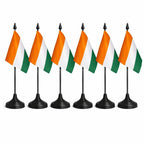 Ivory Coast National Flag – Large, Medium Handheld & Tabletop Mini Flag Options