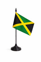Jamaica National Flag – Large, Medium Handheld & Tabletop Mini Flag Options