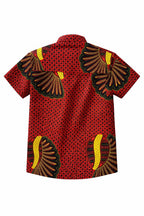 Boys African Print Shirt – Cultural Day School Outfit & Smart Casual Wear