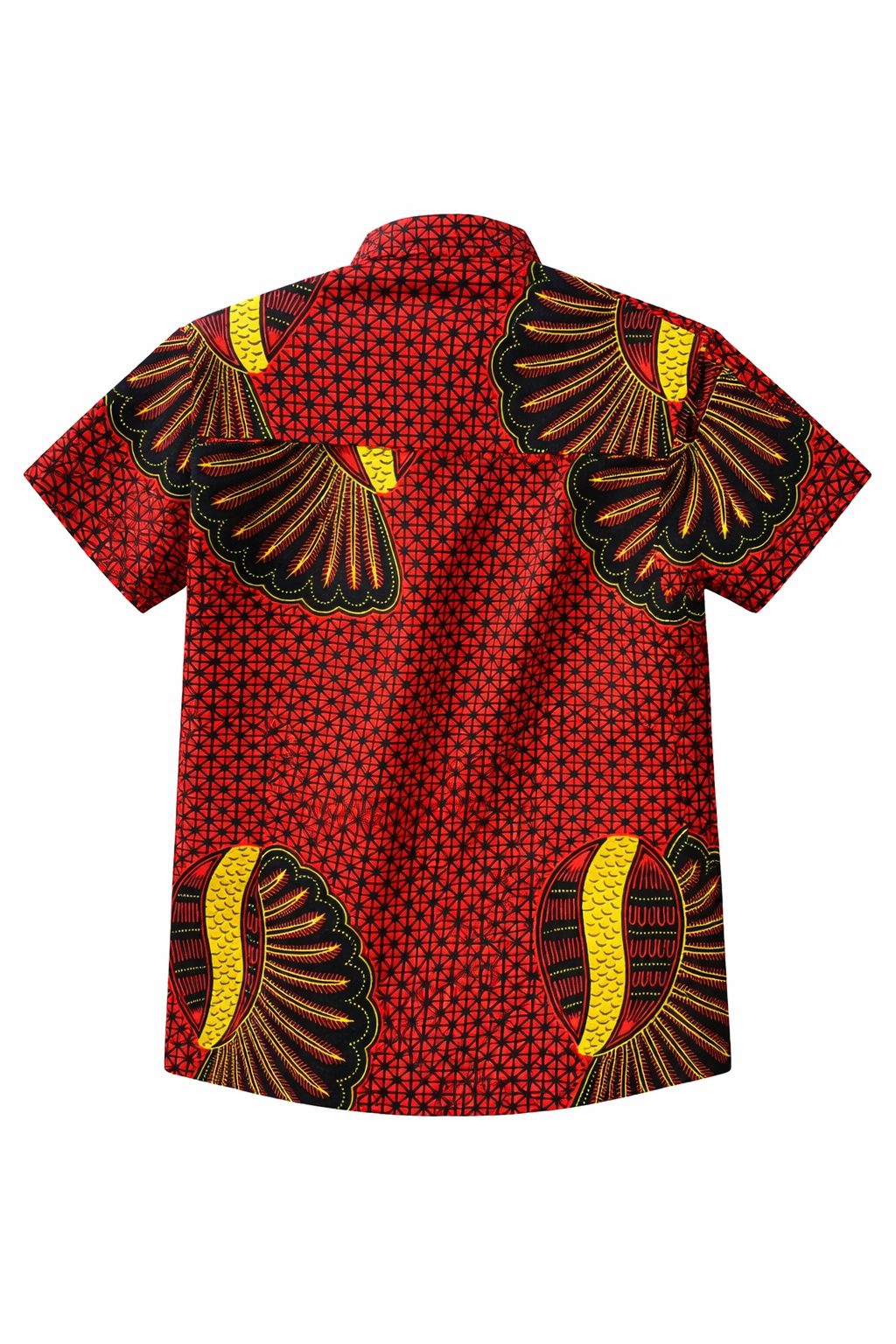 Boys African Print Shirt – Cultural Day School Outfit & Smart Casual Wear