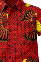 Boys African Print Shirt – Cultural Day School Outfit & Smart Casual Wear