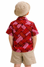 Boys African Print Shirt for Cultural Day | Kids Traditional Outfit