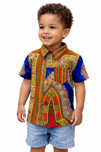 Boys Dashiki Shirt for Cultural Day