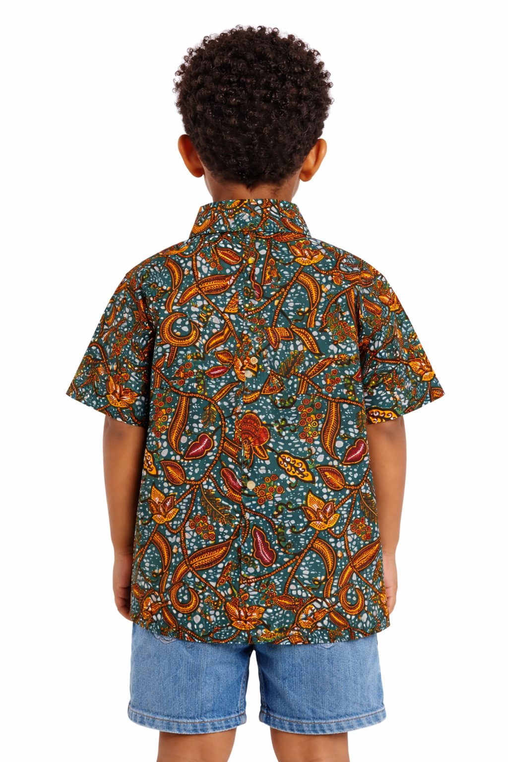 Kids African Print Shirt