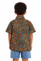 Kids African Print Shirt