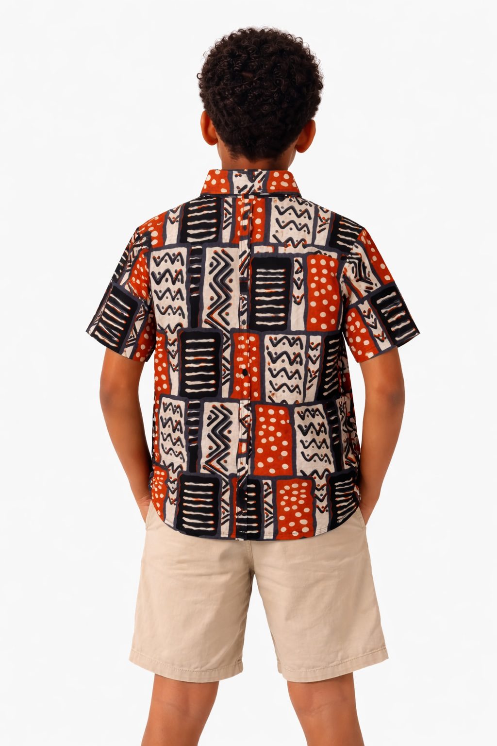 Colourful Kids Ankara Shirt