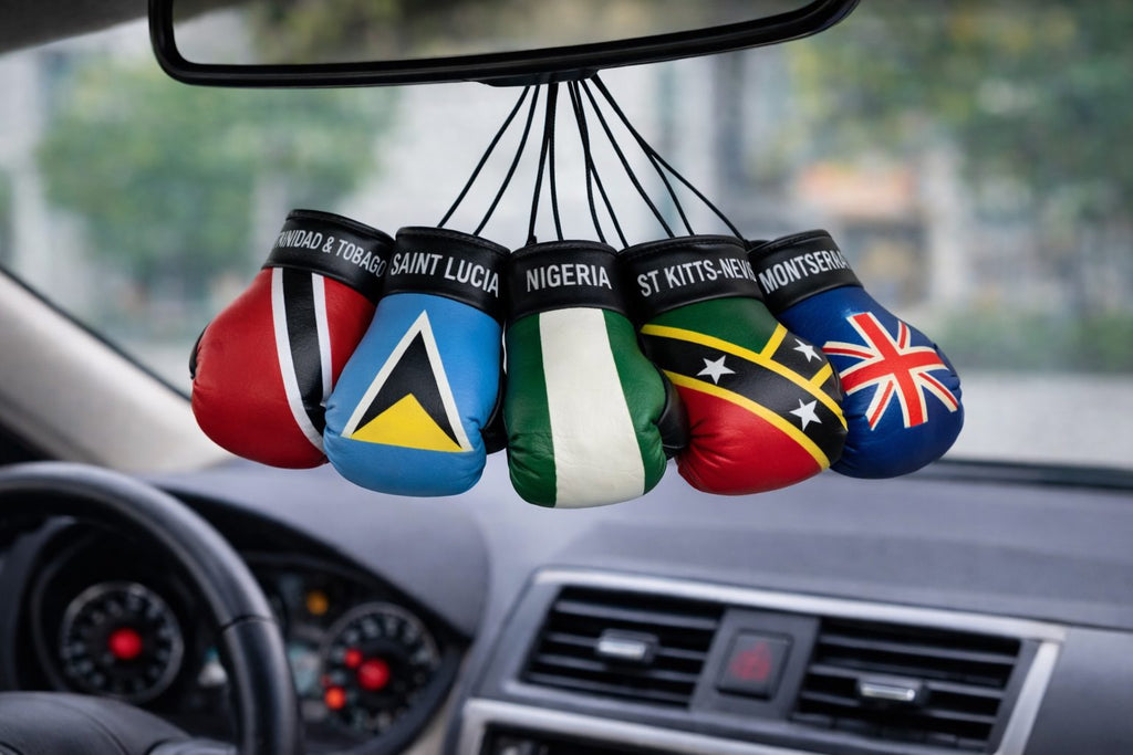 Country Flag Mini Boxing Gloves