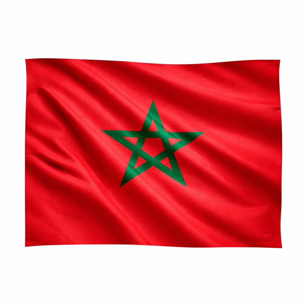 Morocco National Flag – Large, Medium Handheld & Tabletop Mini Flag Options