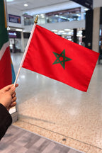 Morocco National Flag – Large, Medium Handheld & Tabletop Mini Flag Options