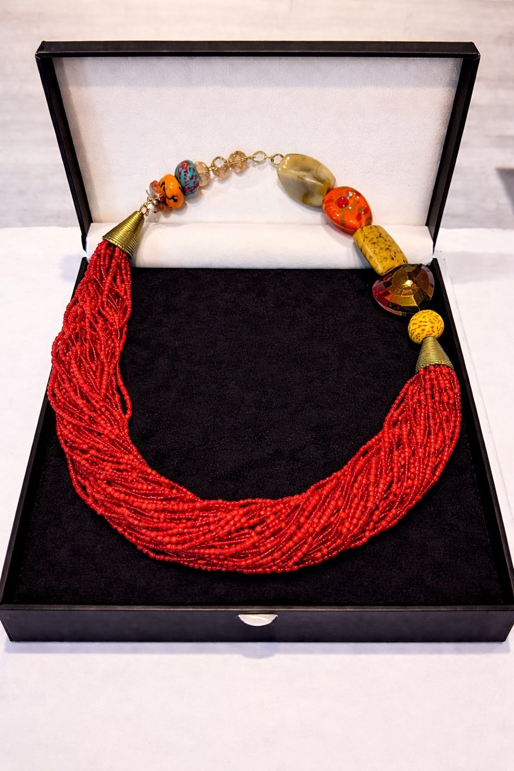 Handcrafted Beaded Necklace