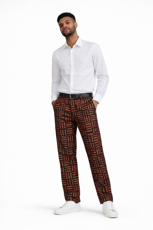 African Print Trousers