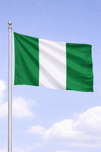 Nigeria National Flag – Large, Medium Handheld & Tabletop Mini Flag Options