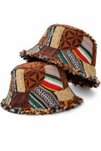 Abeer Trendy Patchwork Hemp Hat