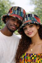Alake Trendy Patchwork Hemp Hat