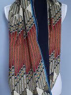 Urbi Ankara African Print Versatile Infinity Unisex Neck Scarf