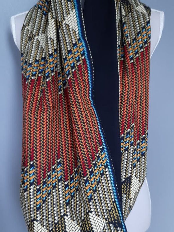 Urbi Ankara African Print Versatile Infinity Unisex Neck Scarf