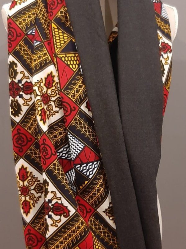 Tadla Ankara African Print Versatile Infinity Unisex Neck Scarf