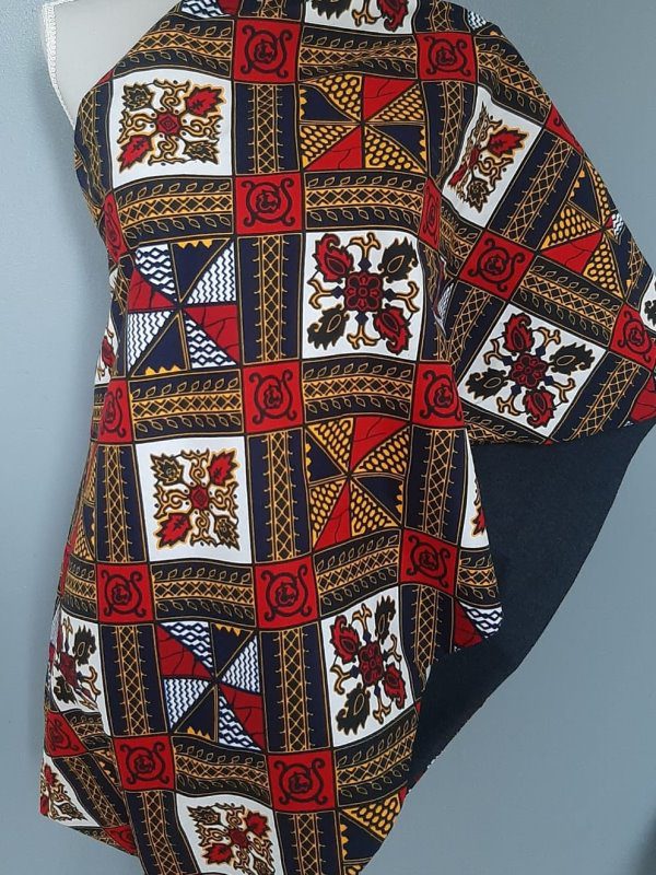 Tadla Ankara African Print Versatile Infinity Unisex Neck Scarf