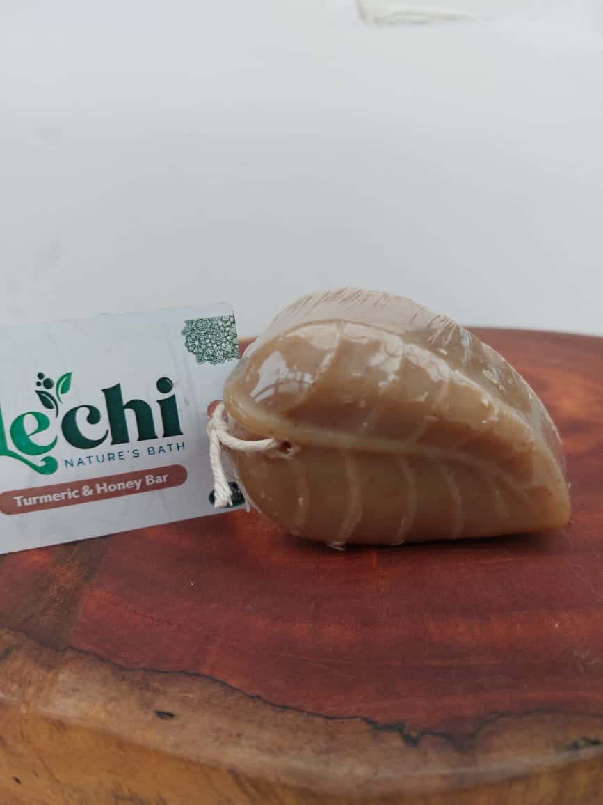 Le'chi Turmeric & Honey Bar 85g