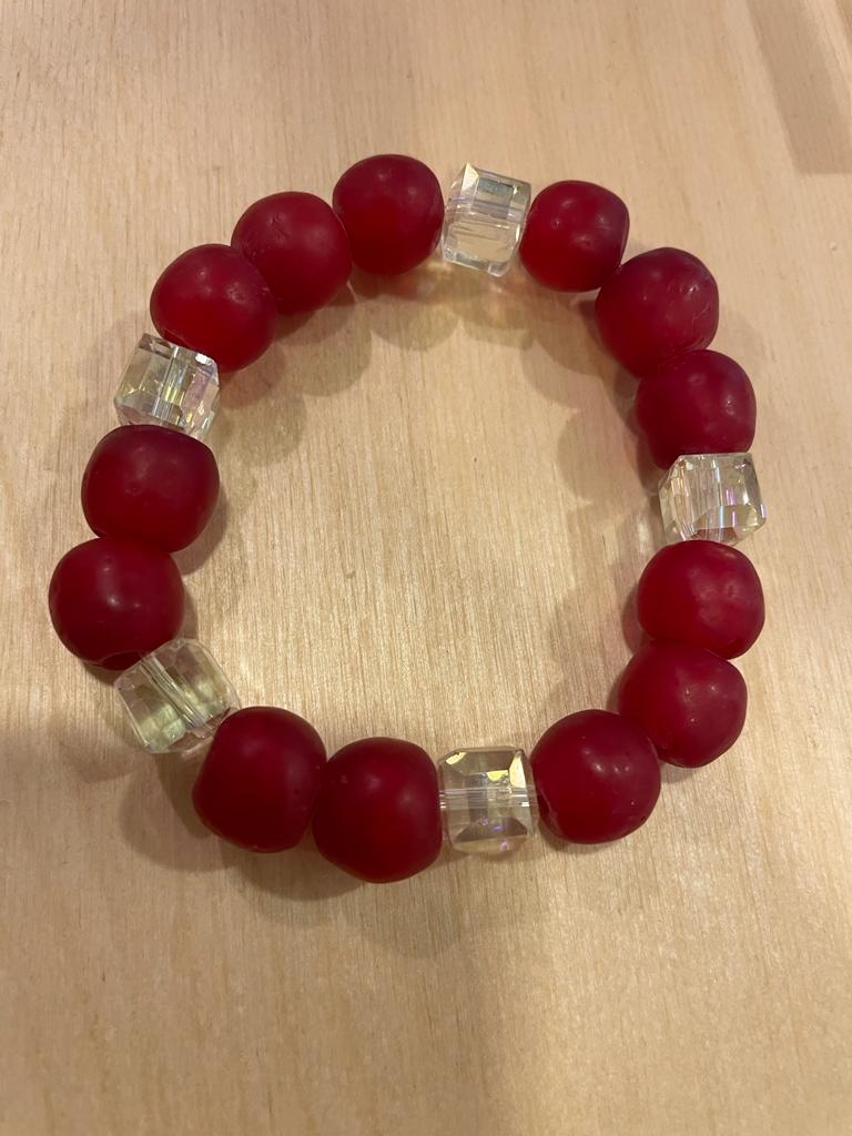 Nisa Handmade Abstract Chunky Bracelet