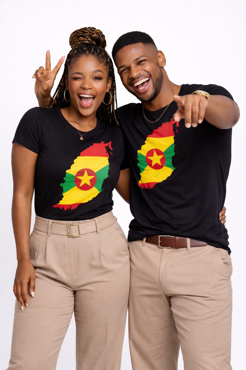 Unisex Country Flag Graphic T-Shirt