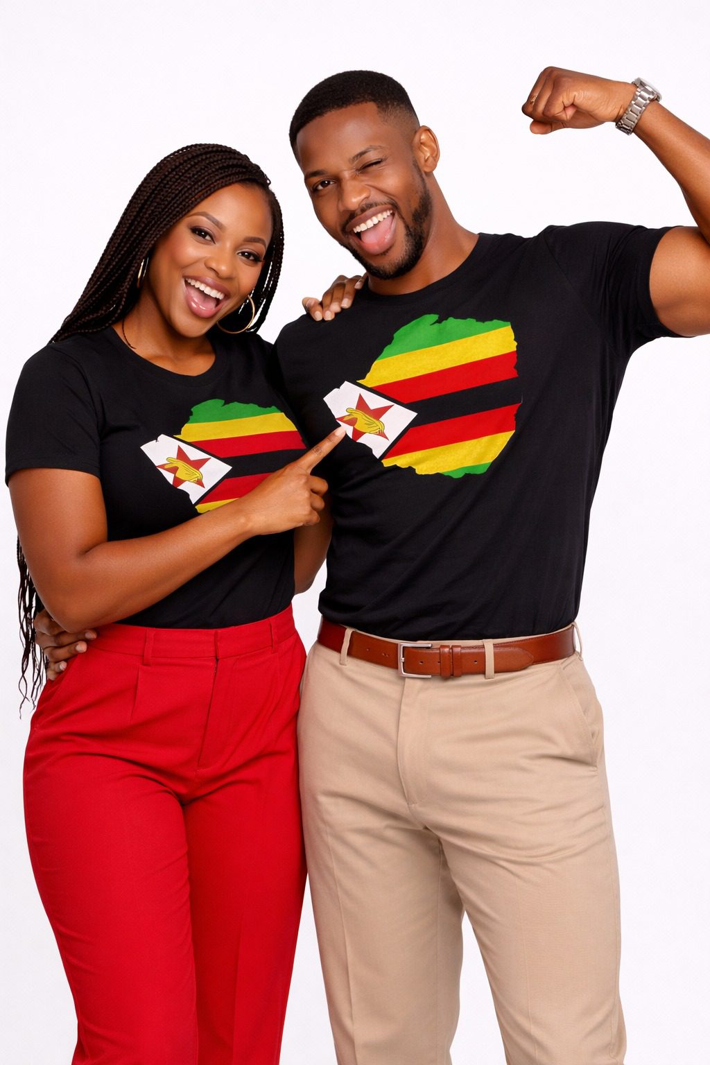Unisex Country Flag Graphic T-Shirt