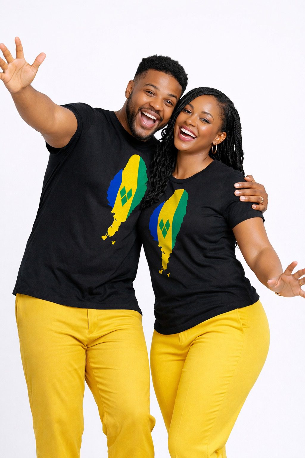 Unisex Country Flag Graphic T-Shirt