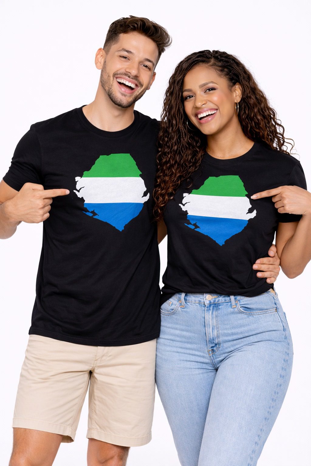Unisex Country Flag Graphic T-Shirt