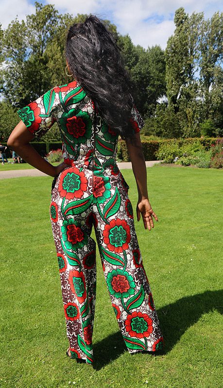 Bisa Ankara Wide Leg Co-ord set