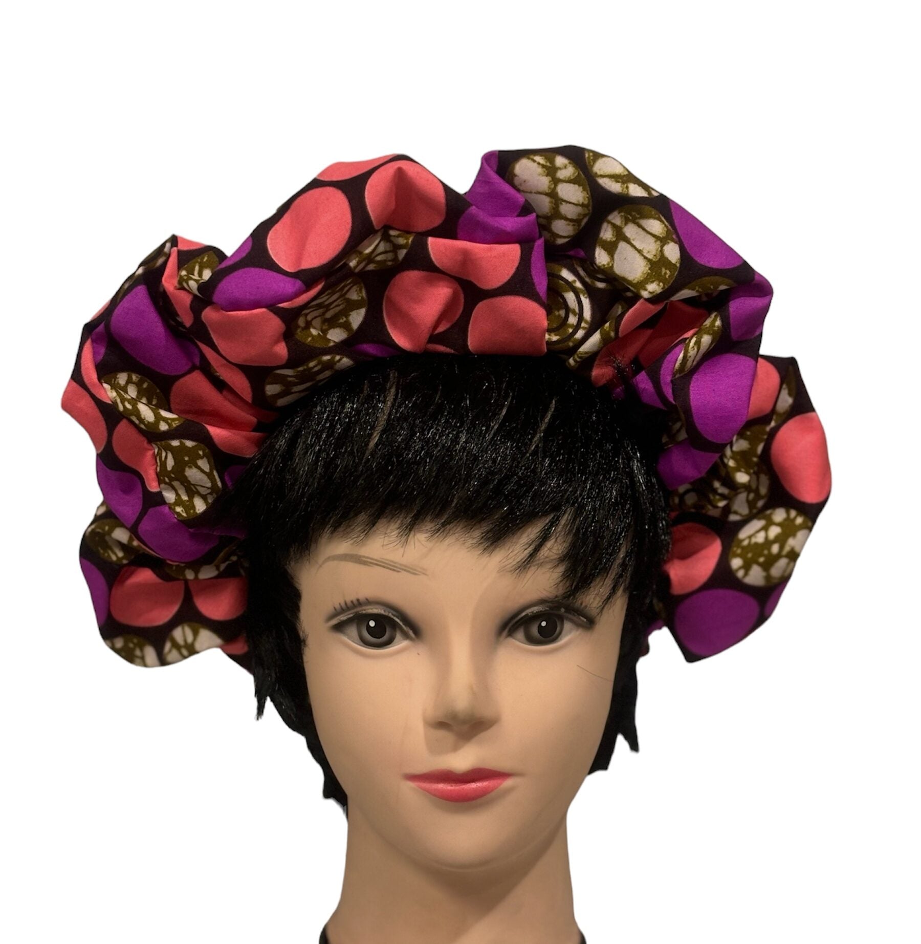 Cloe Essential Cloud Puff Pink Beautiful African Headband