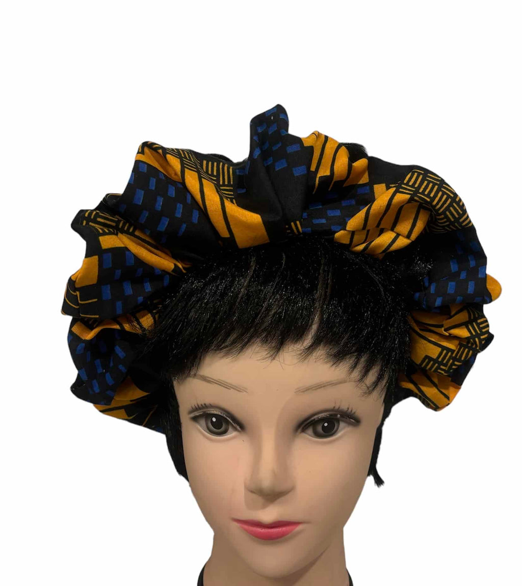Clo Essential Cloud Puff Yellow Beautiful African Headband