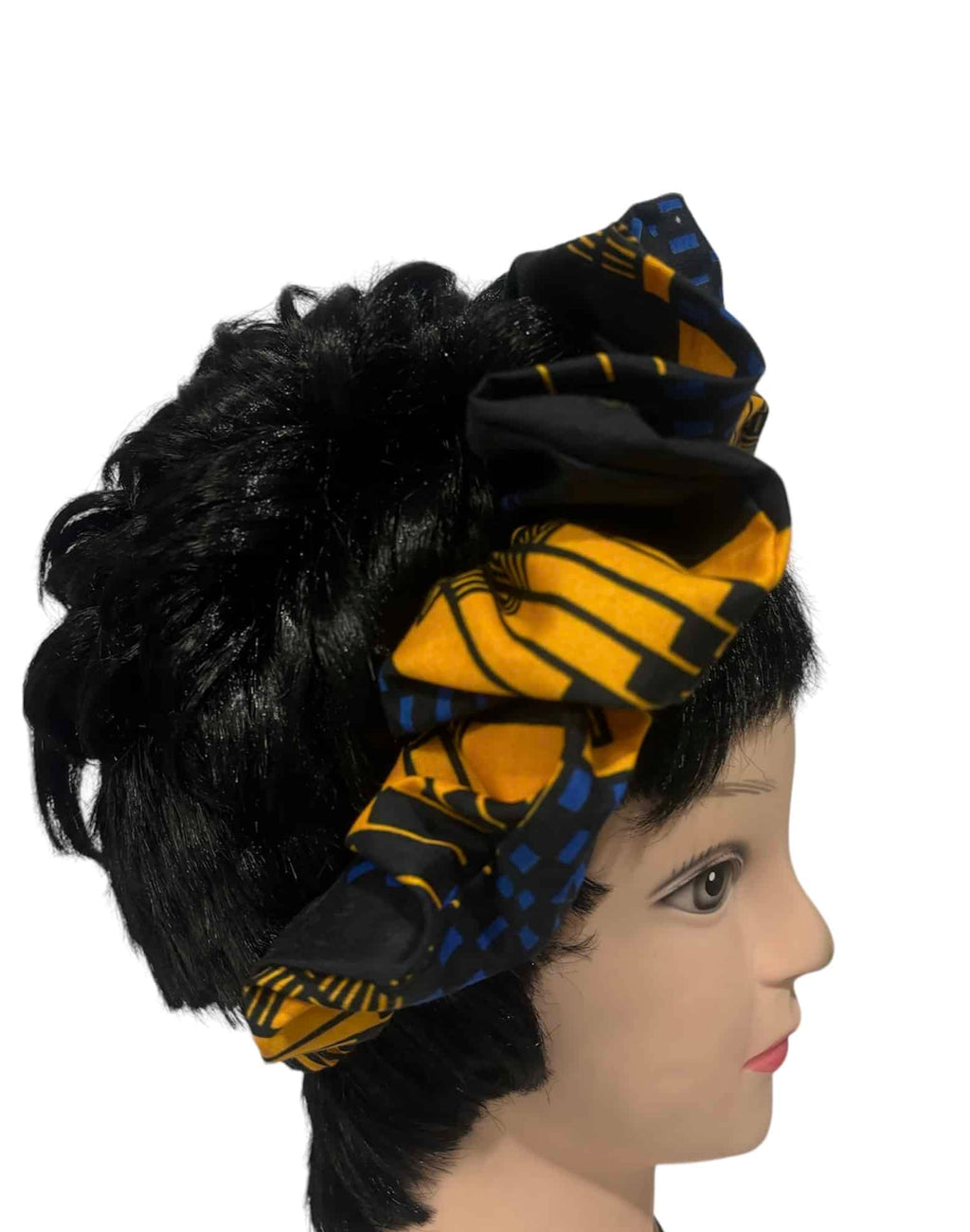 Clo Essential Cloud Puff Yellow Beautiful African Headband