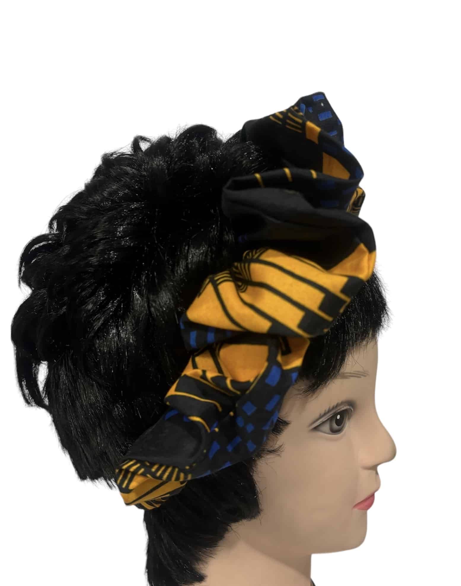 Clo Essential Cloud Puff Yellow Beautiful African Headband