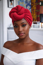 Pre-Tied African Headwrap – Ready-to-Wear Knot Headwrap