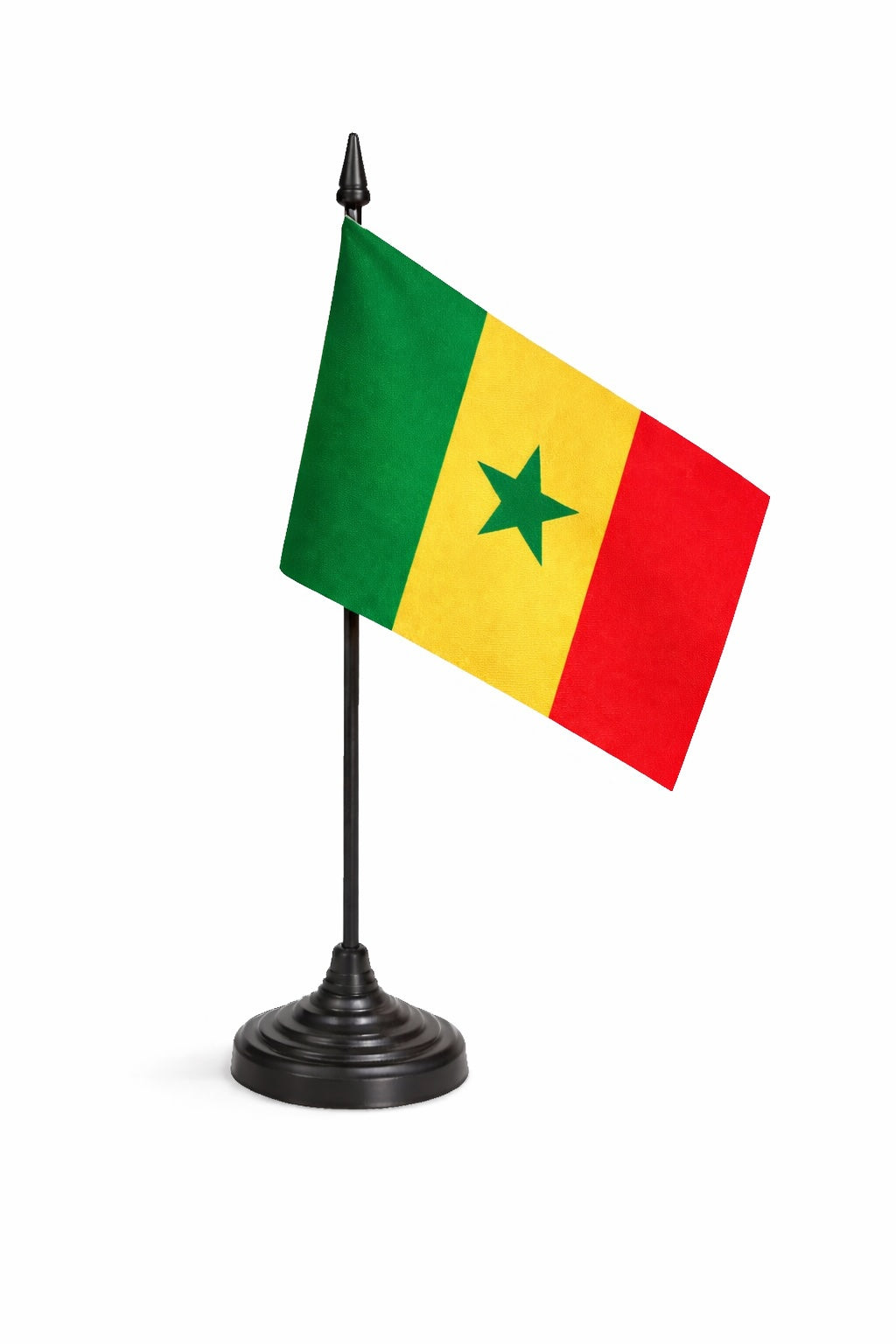 Senegal National Flag – Large, Medium Handheld & Tabletop Mini Flag Options