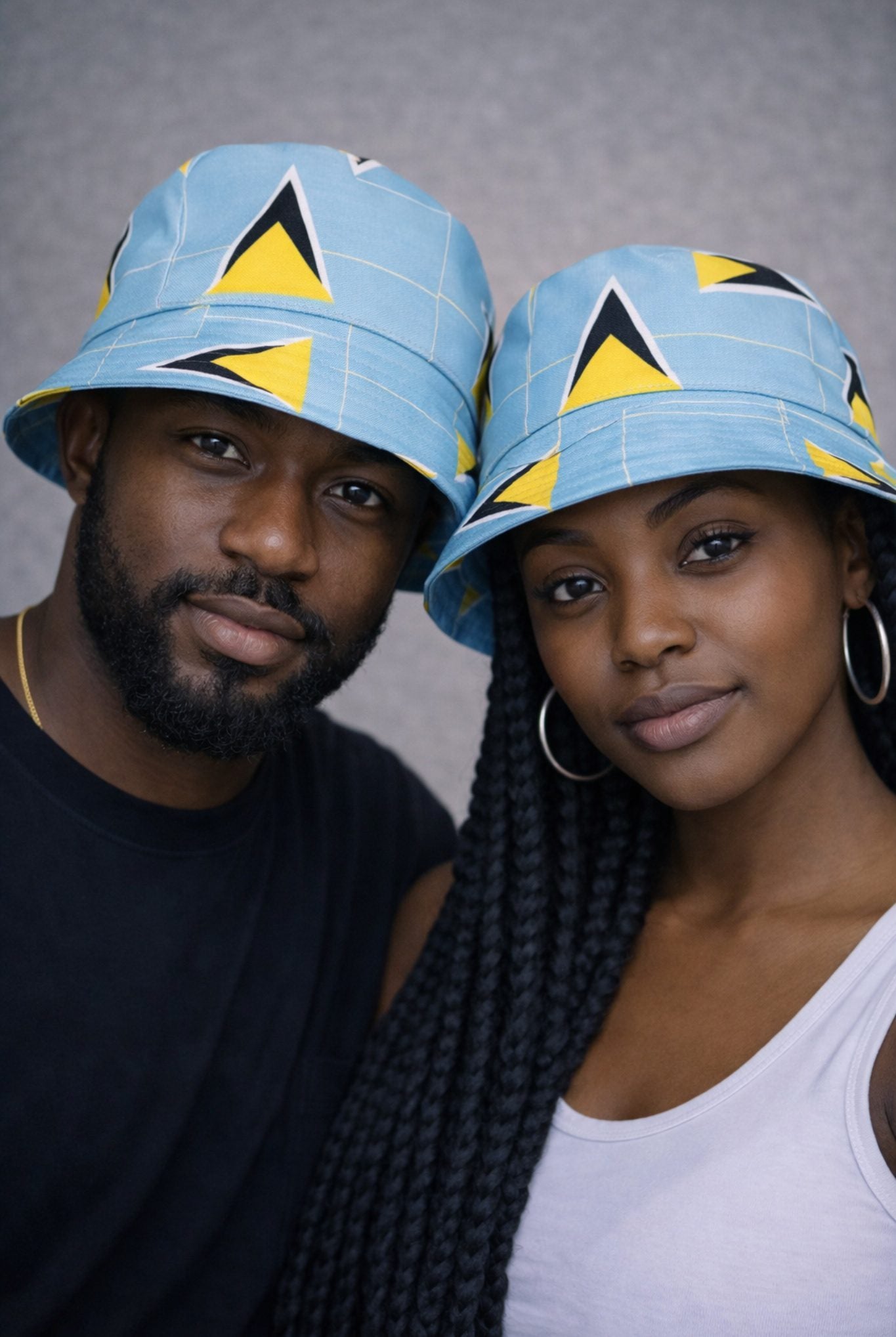 Saint  Lucia  Reversible Bucket Hat