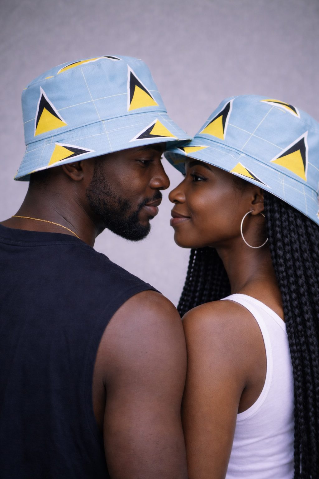 Saint  Lucia  Reversible Bucket Hat