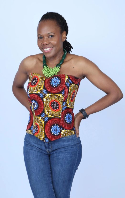 Handmade African Print Corset Top – Ankara Bustier - Caje