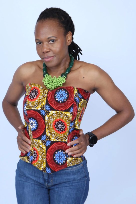 Handmade African Print Corset Top – Ankara Bustier - Caje