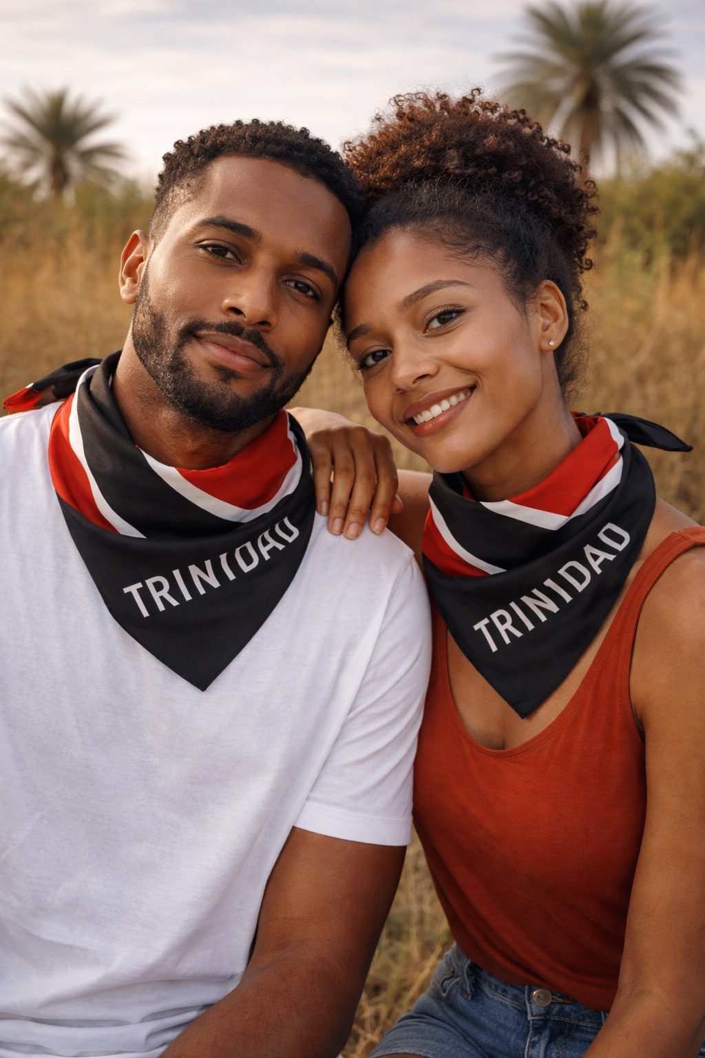 Country Flag Print Bandana