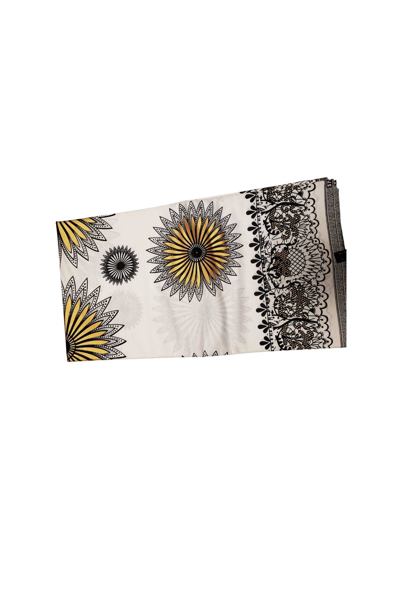 African Print Fabric-  Sunburst Pattern Ankara Cloth