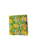 African Print Fabric- Geometric Pattern Ankara Wax Cloth