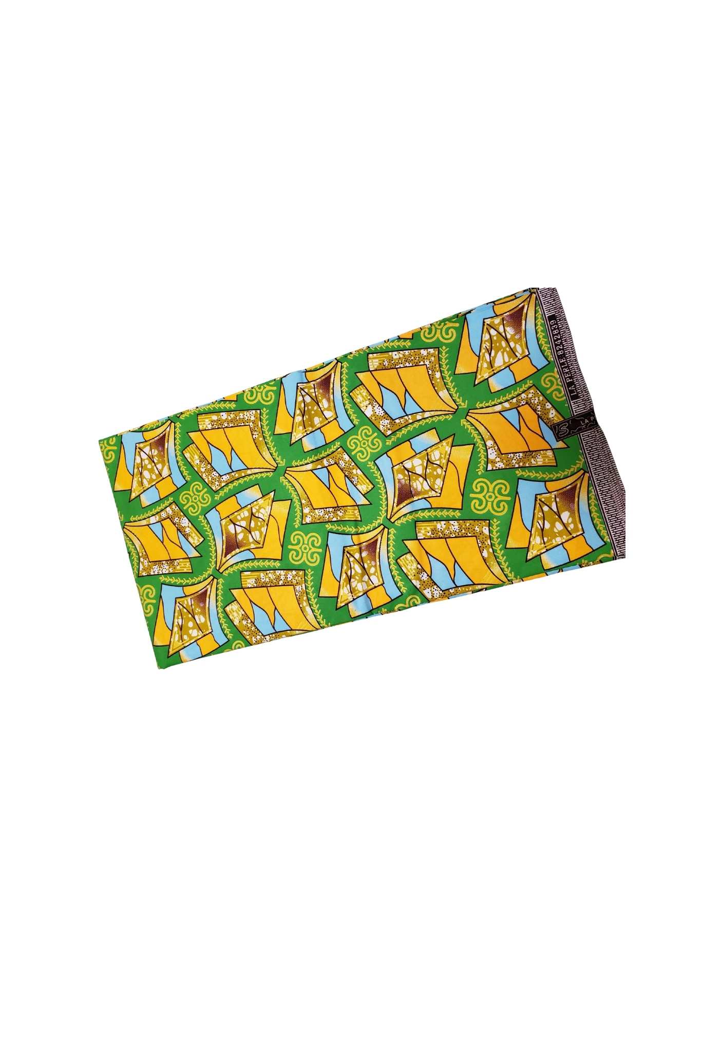 African Print Fabric- Geometric Pattern Ankara Wax Cloth