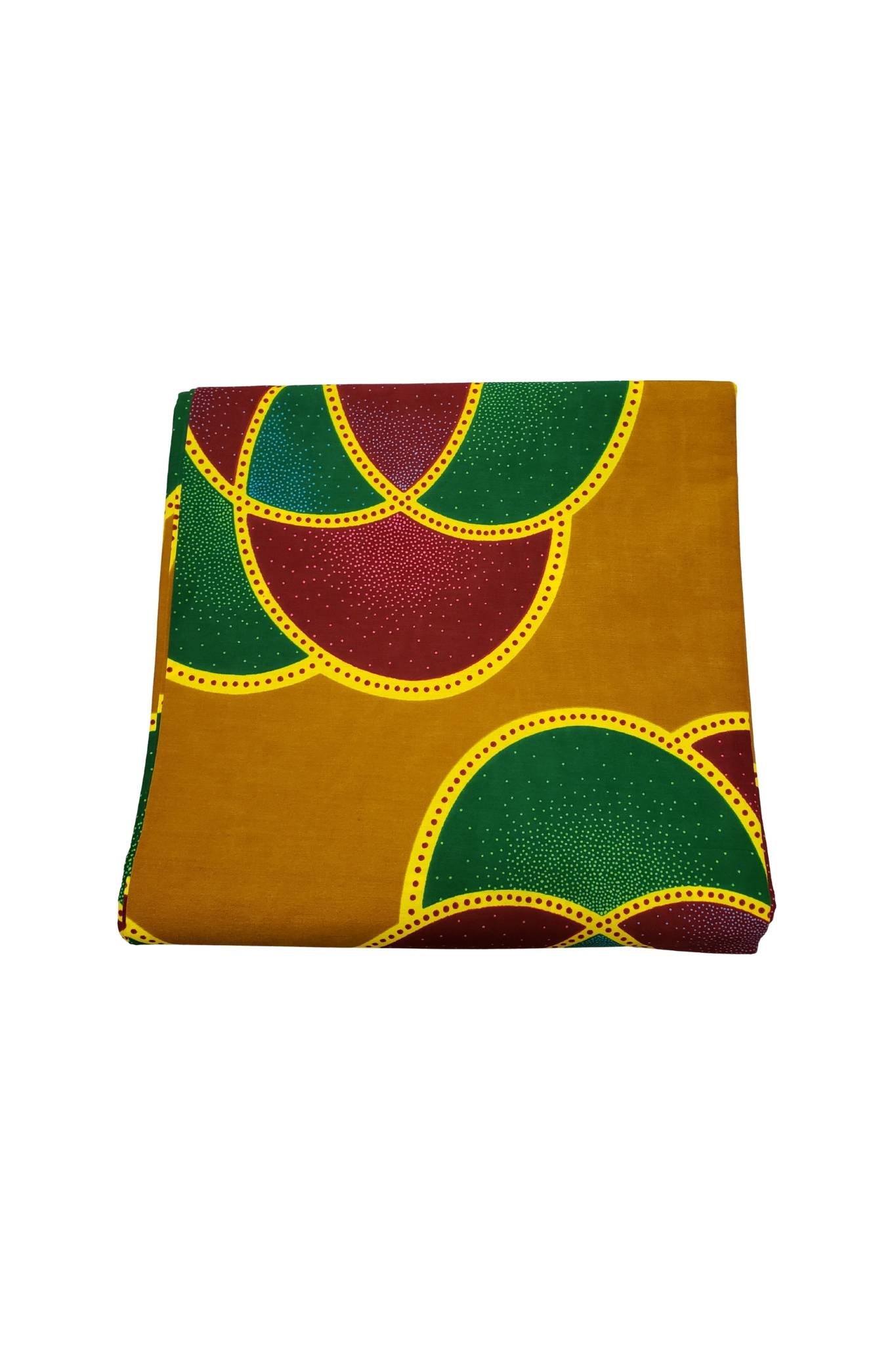 African Print Fabric- Golden Yellow Ankara