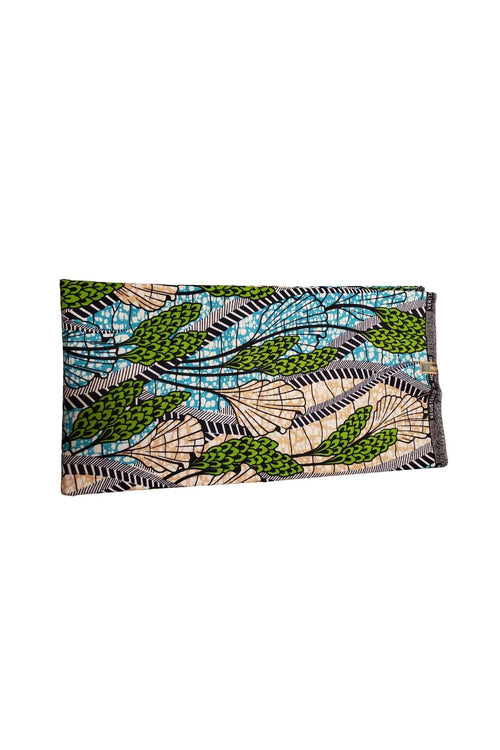 African Print Fabric- Beige Ankara Wax Cloth