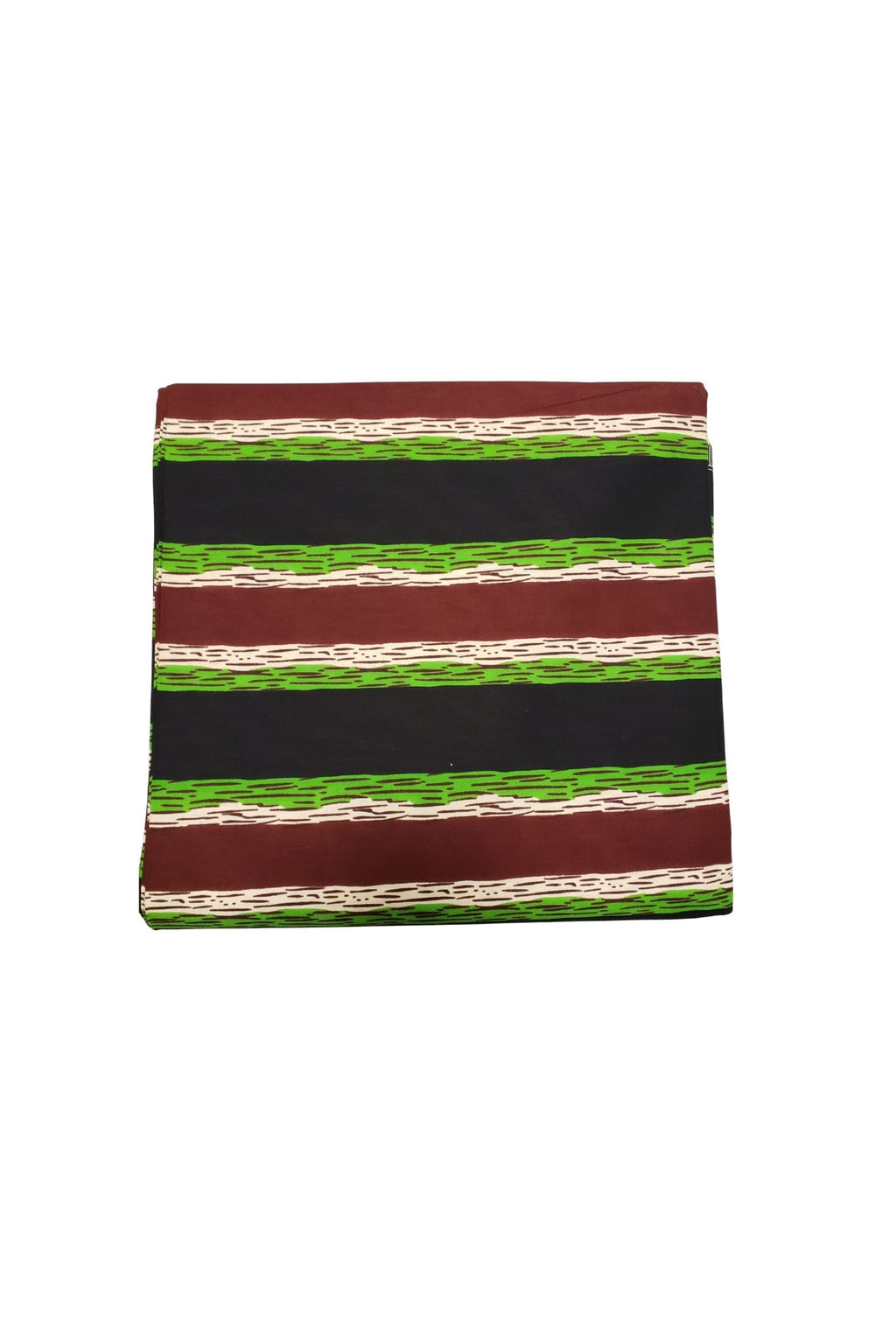 African Print Fabric- Striped Pattern Ankara Wax Cloth