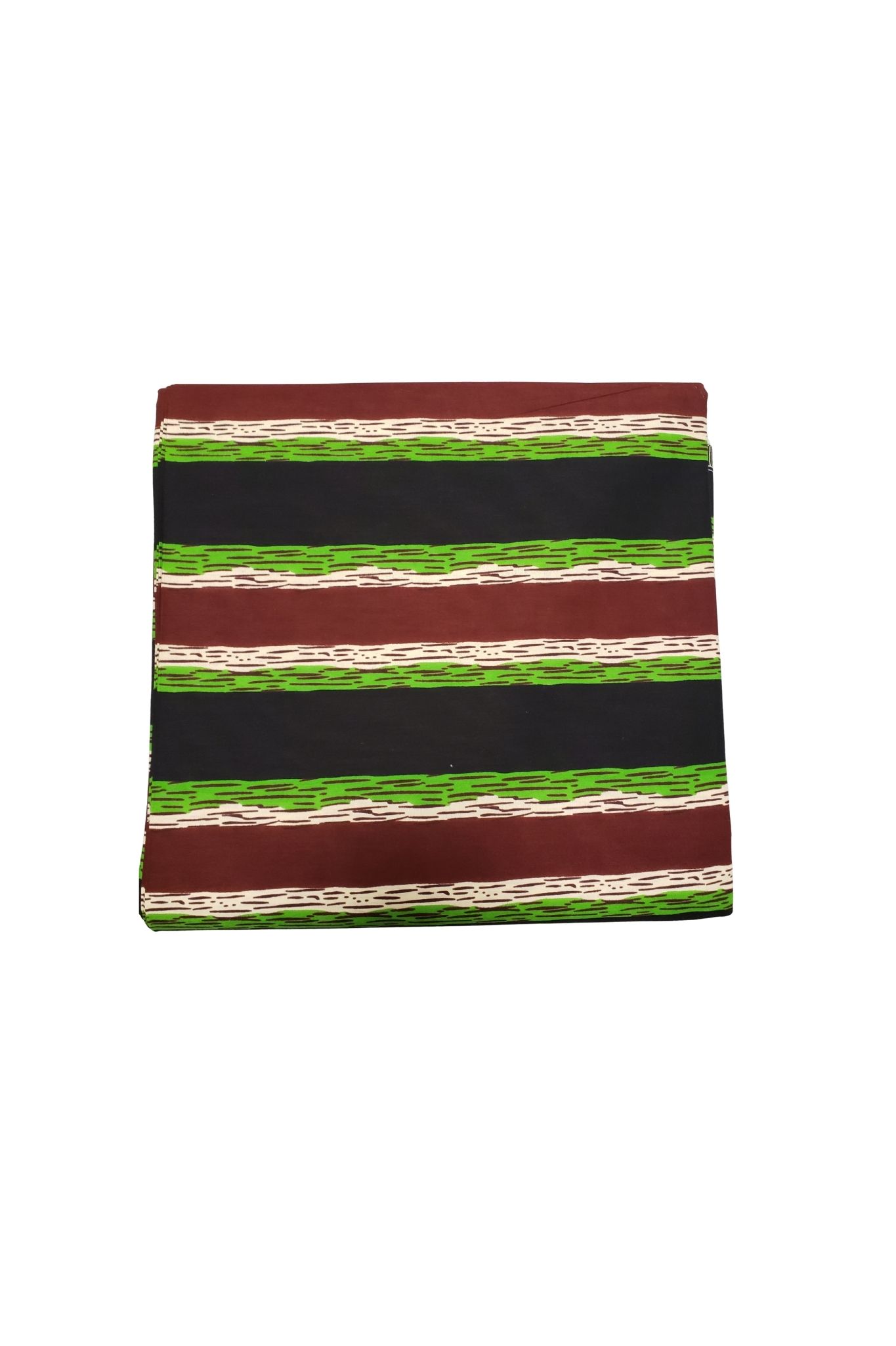 African Print Fabric- Striped Pattern Ankara Wax Cloth