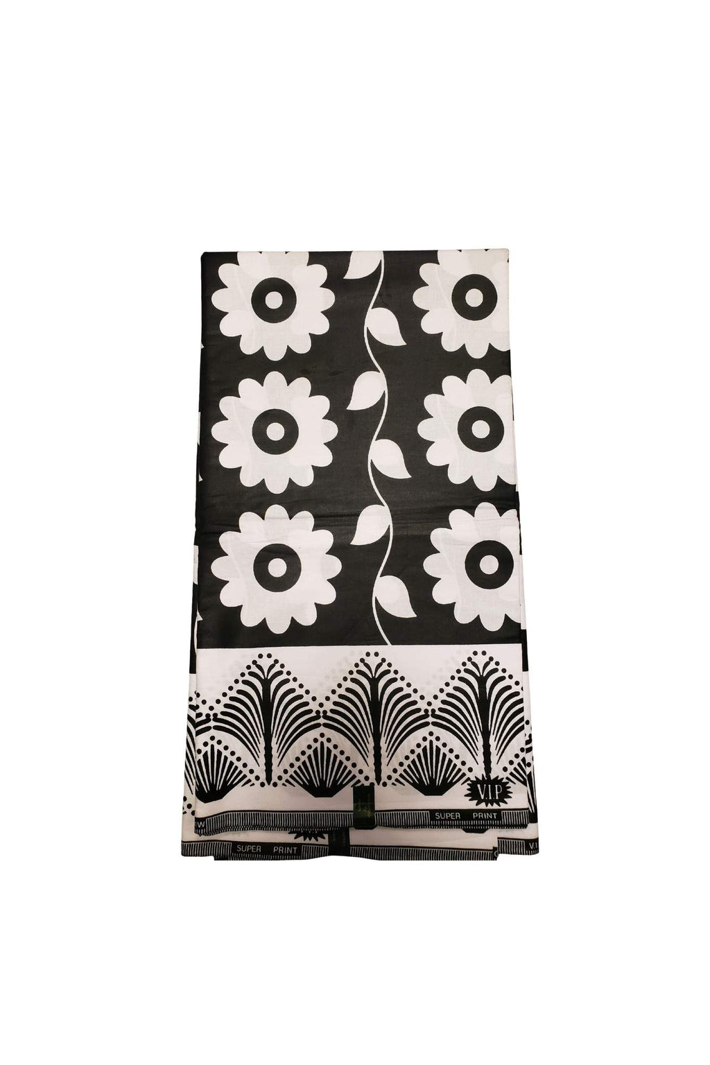 African Print Fabric- Floral Pattern Ankara Wax Cloth
