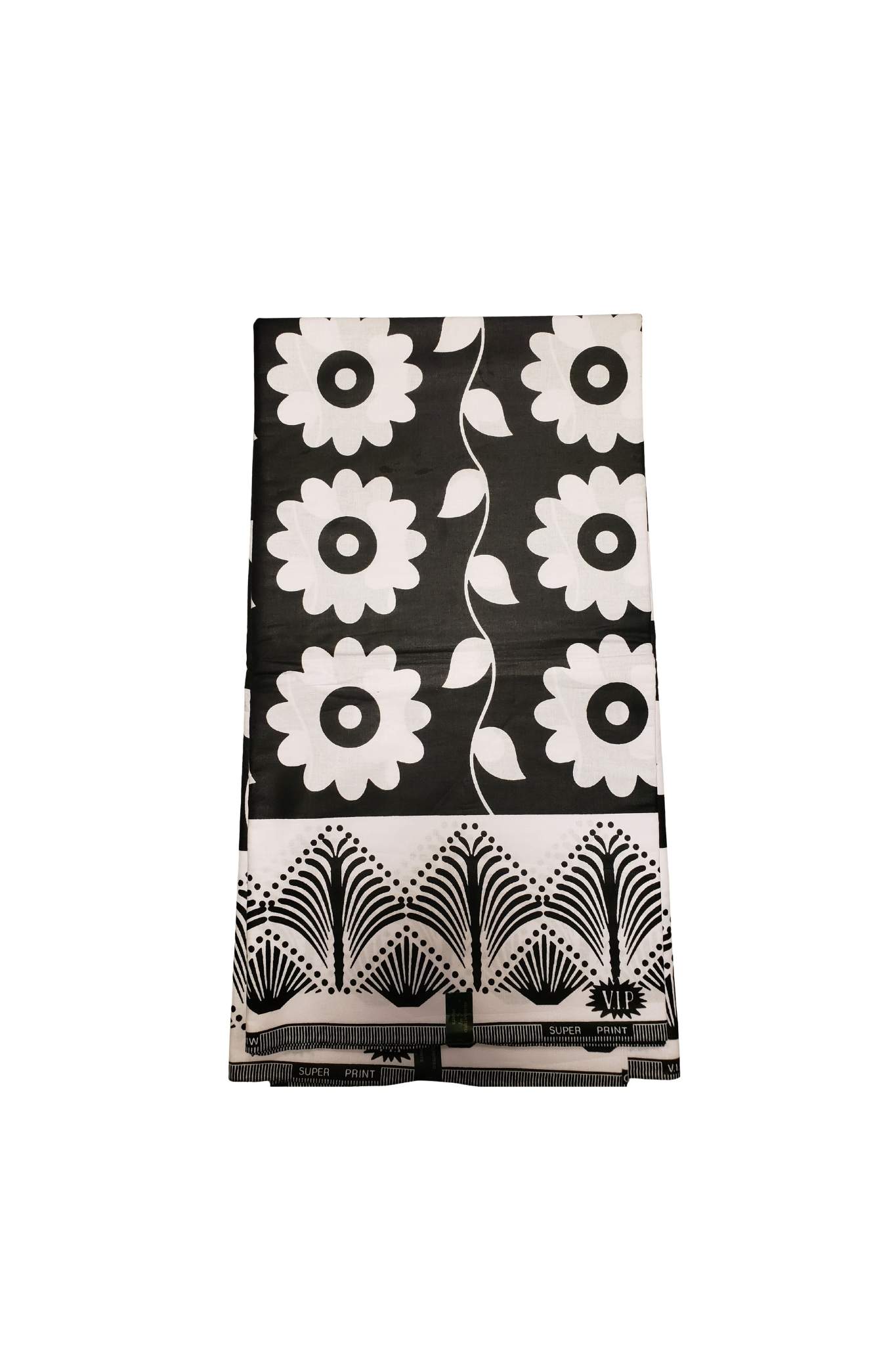 African Print Fabric- Floral Pattern Ankara Wax Cloth