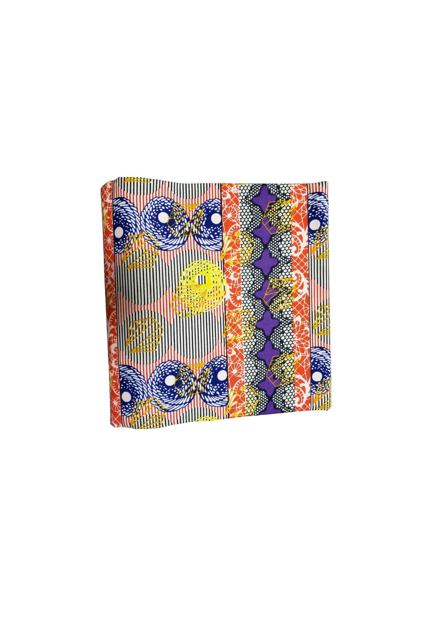 African Print Fabric- Multicolor Ankara Wax Cloth